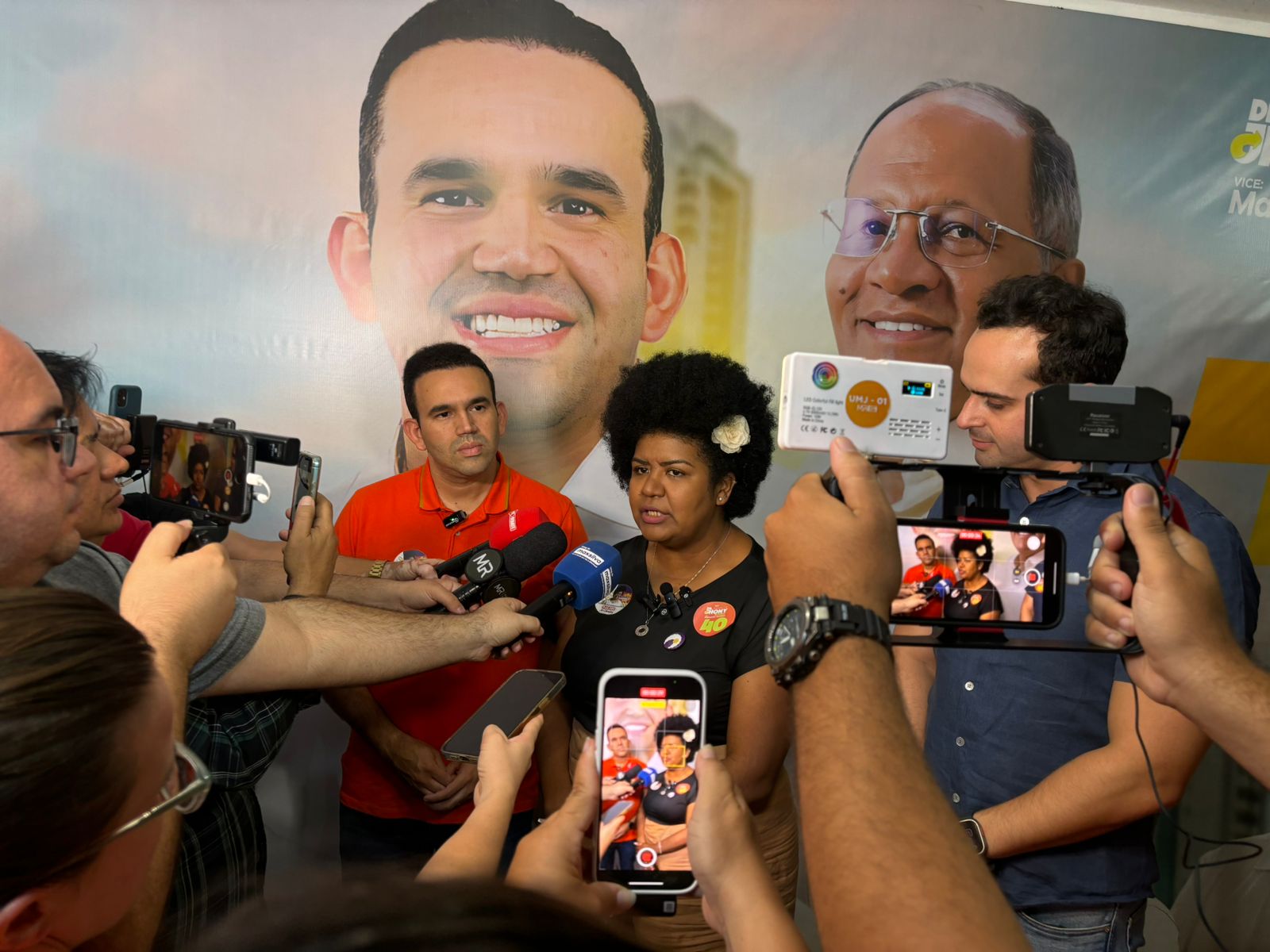 Vereadora mais votada Jô Oliveira anuncia apoio a Drº Jhony em