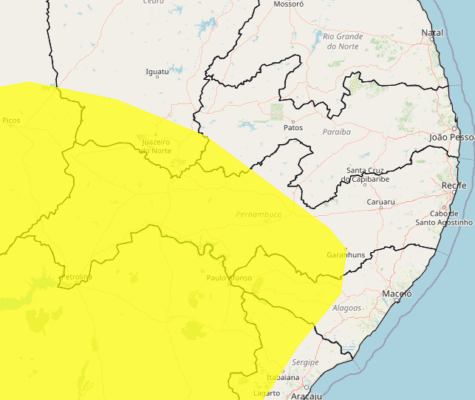 Doze cidades paraibanas serão afetas pela onda de calor até o domingo.