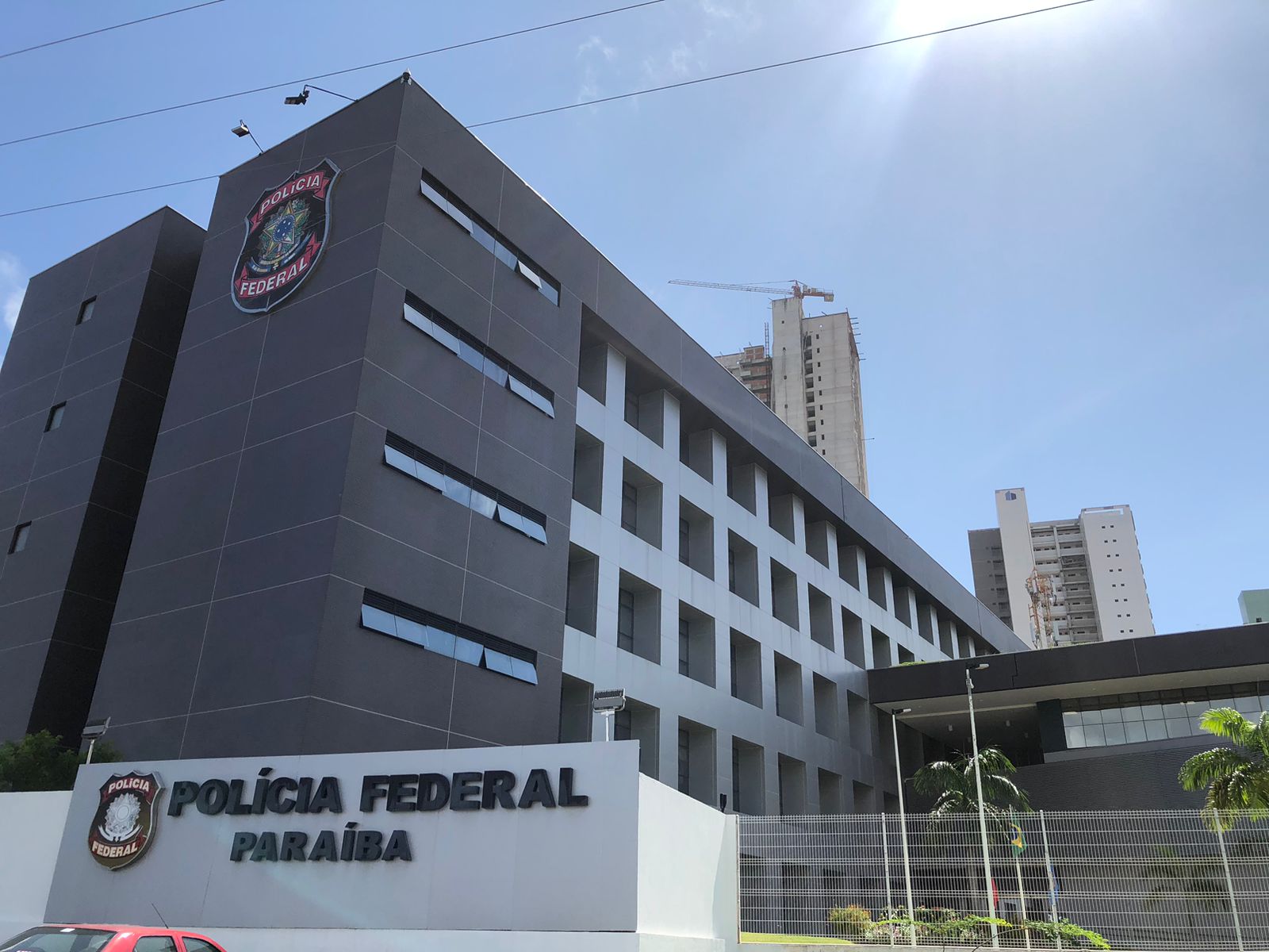 Sede da Polícia Federal em João Pessoa, na Paraíba. (foto: divulgação/Polícia Federal)