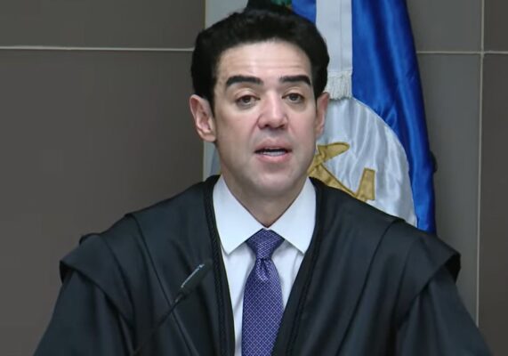 O ministro do TCU (Tribunal de Contas da União) Bruno Dantas, na ocasião fez seu último discurso como presidente da Corte 