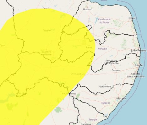 seco-sertao-468x400 Umidade se mantém abaixo de 30% no sertão paraibano e Inmet emite alerta de perigo para 89 cidades