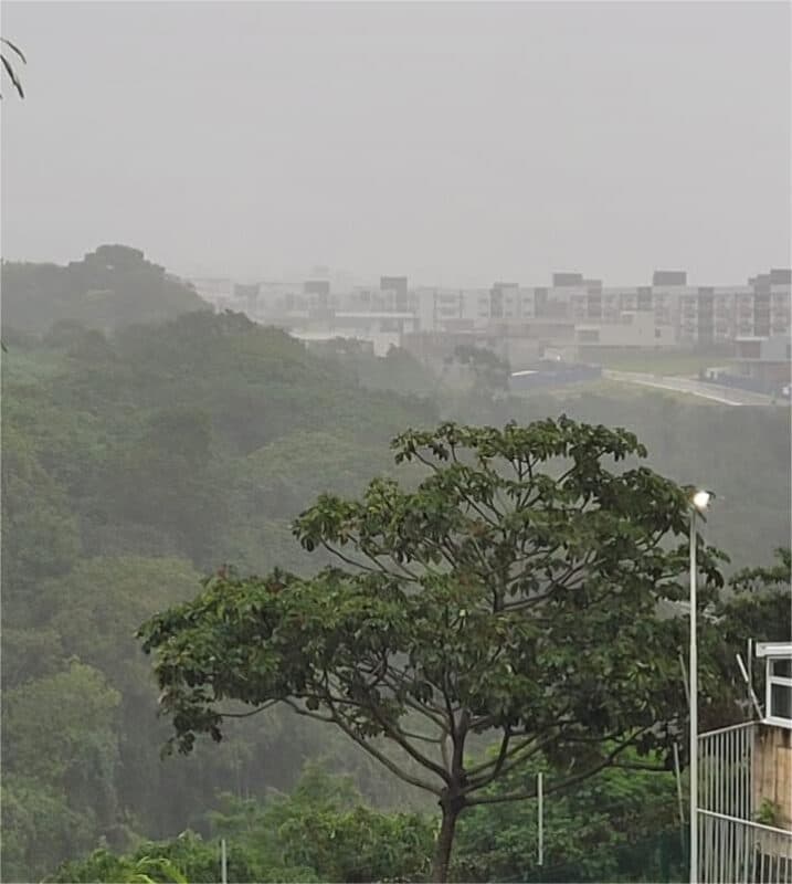 Todos os 223 municípios da Paraíba estão sob alerta de chuva forte até domingo