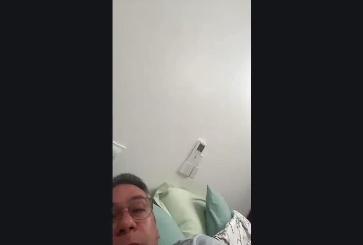 'Descuido': marido de deputada surge deitado em cama durante sessão remota da ALPB