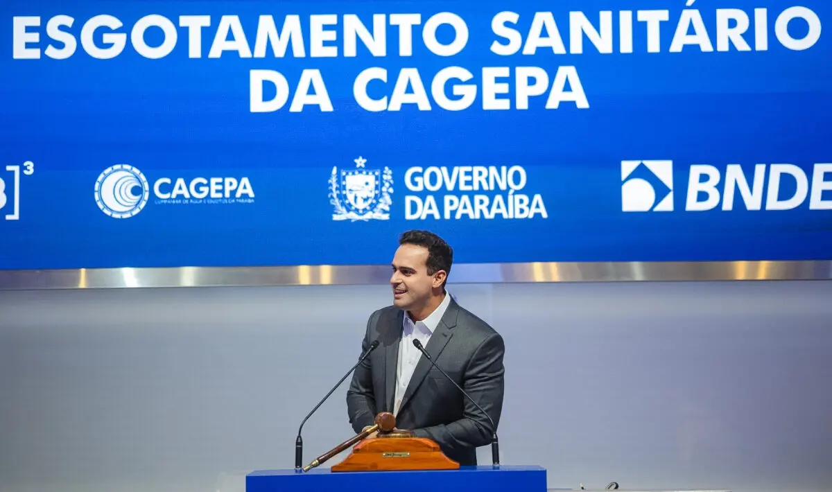 Governador Lucas Ribeiro comemora "grande passo" após leilão e reforça que Cagepa continua pública