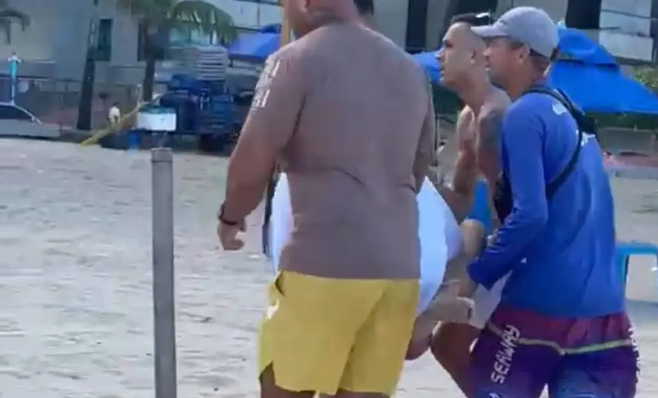 Jovem é mordida por tubarão na Praia de Boa Viagem; 2º ataque em dois dias