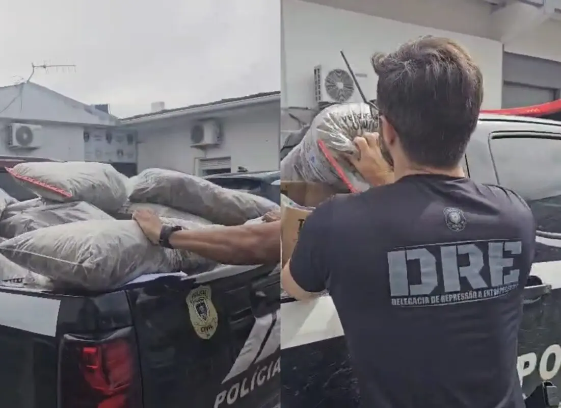 Polícia incinera duas toneladas de drogas apreendidas em João Pessoa e Campina Grande