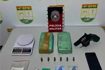 Homem e mulher suspeitos de tráfico de drogas são presos em Guarabira