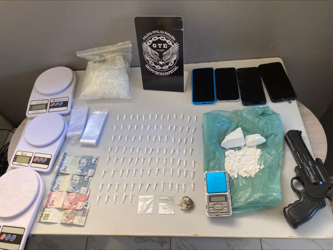 Polícia Civil deflagra operação de combate ao tráfico de drogas e prende suspeito em Boqueirão