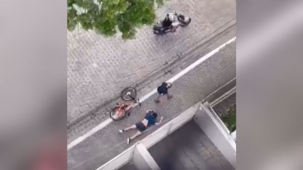 Dupla é presa suspeita de render e assaltar ciclista em João Pessoa