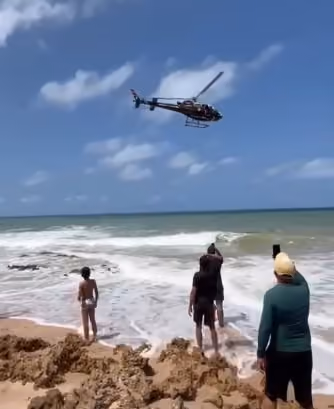 Jovem de 21 anos desaparece no mar após ser arrastado por corrente de retorno em Conde