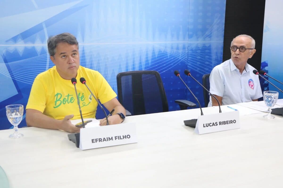 Efraim Filho quer delegacias 24h e Cícero aposta em tecnologias para segurança pública