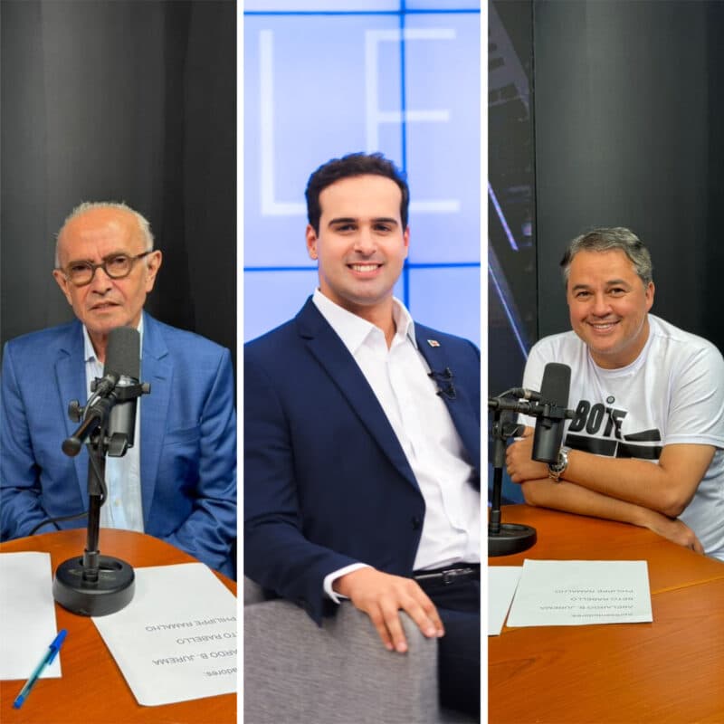 Quaest: Lucas Ribeiro tem 52%, Efraim tem 19% e Cícero, 13%
