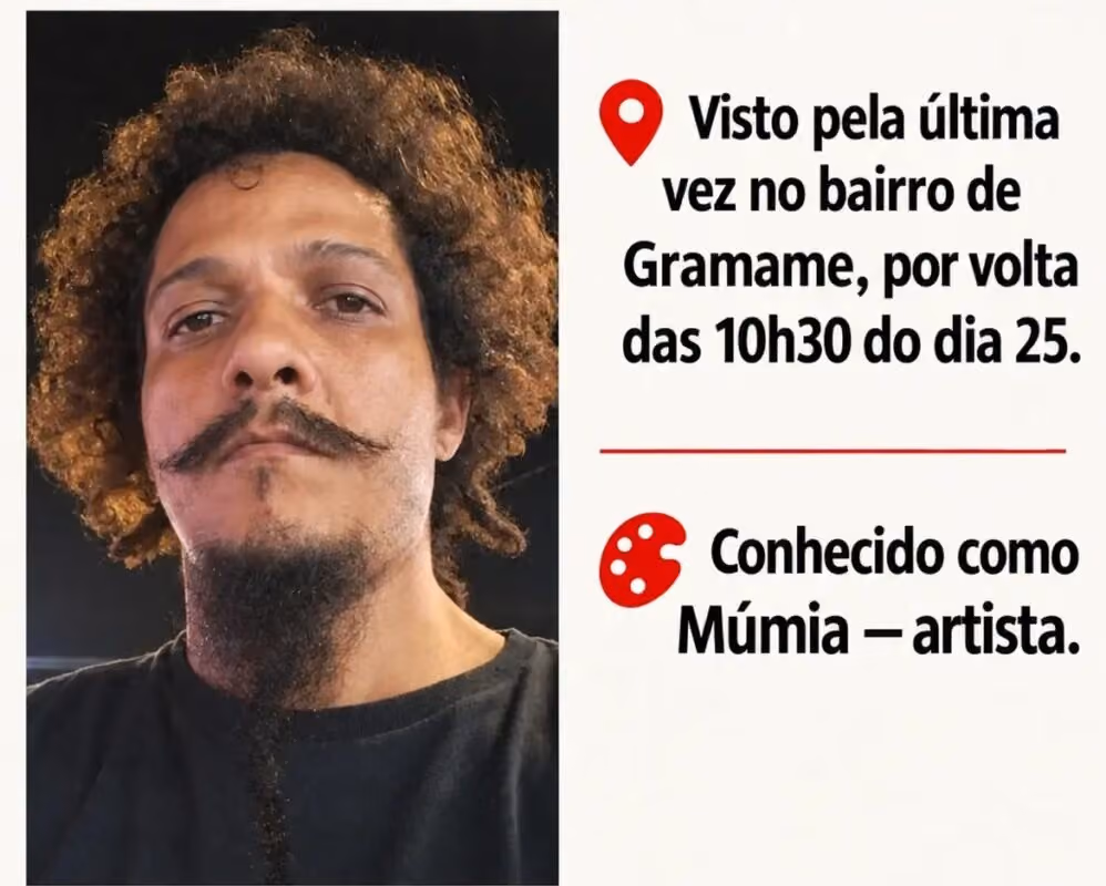 Família procura por grafiteiro desaparecido em João Pessoa