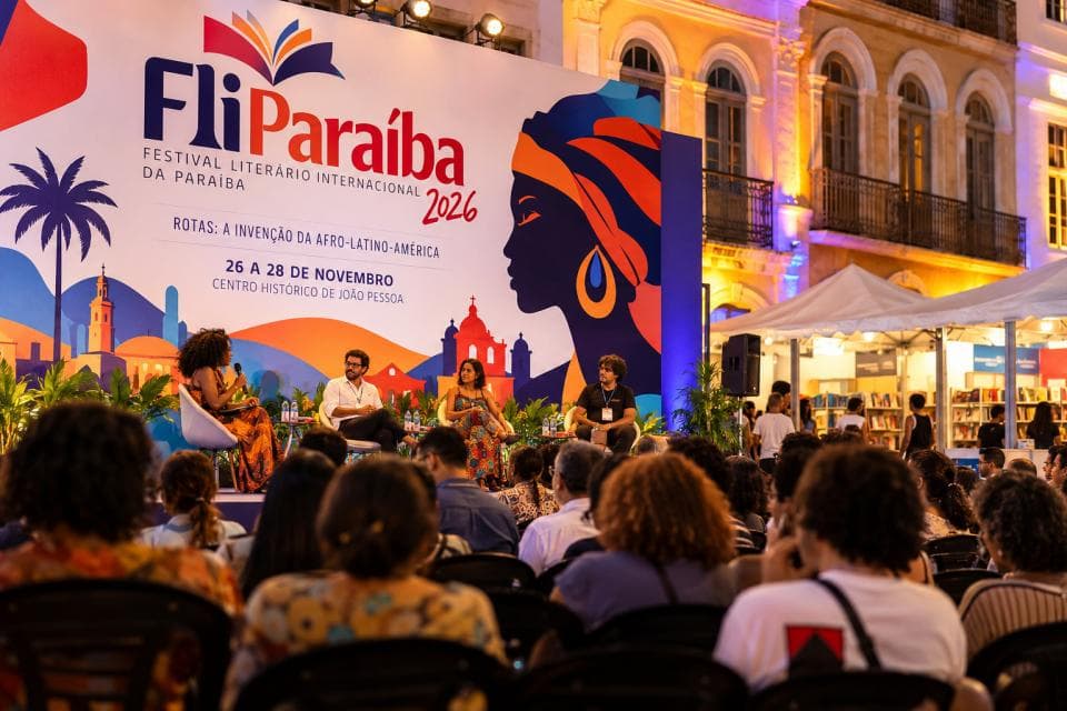 FliParaíba 2026 abre inscrições para Saraus, Papo de Mercado e FliQuiz