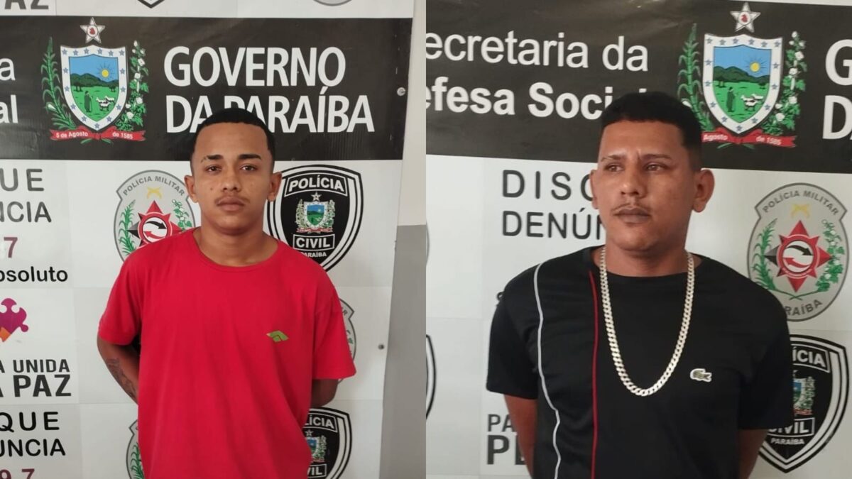 Operação prendeu acusados de homicídio em Alagoa Grande, Brejo do estado.