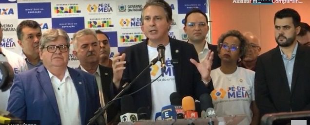 Ministro Camilo Santana comemora Pé-de-Meia, diz que programa incentiva jovens e prevê ampliação de benefícios na Paraíba