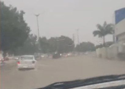 FOTOS: fortes chuvas atingem Região Metropolitana de João Pessoa, que registra pontos de alagamento e trânsito lento