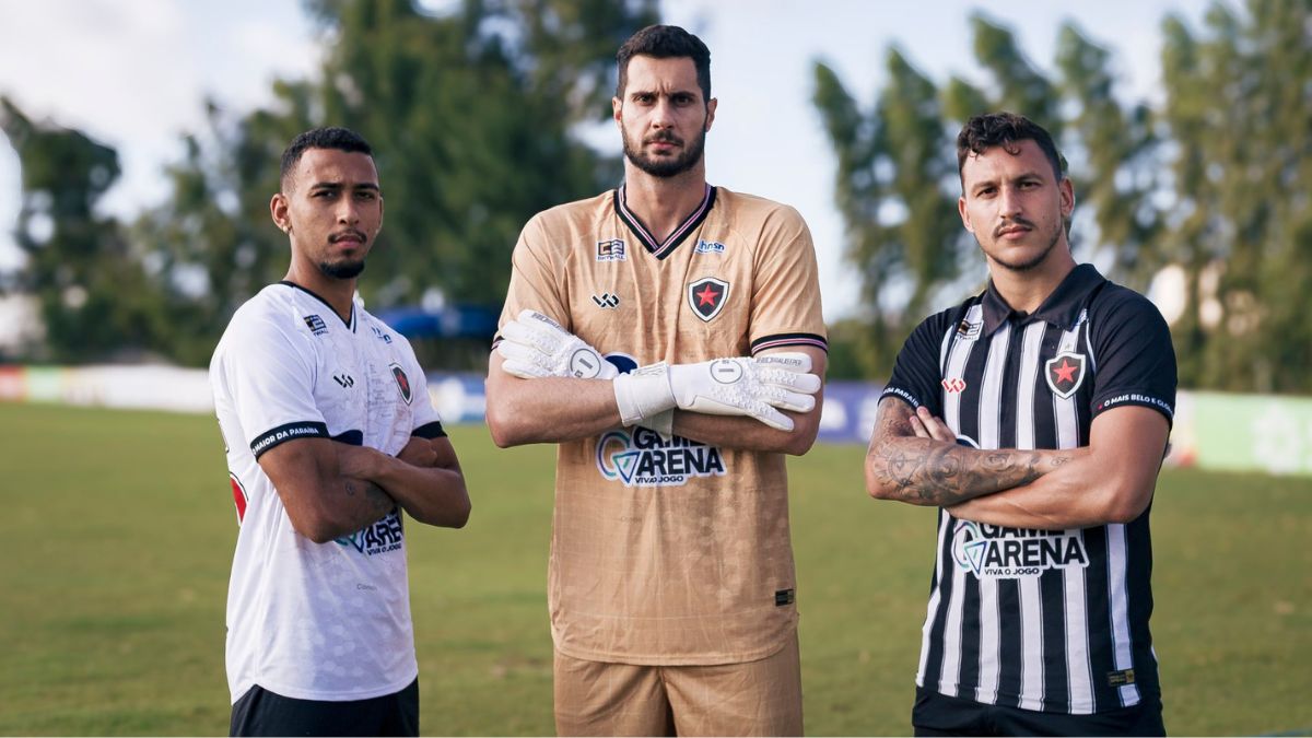 Botafogo-PB lança novos uniformes