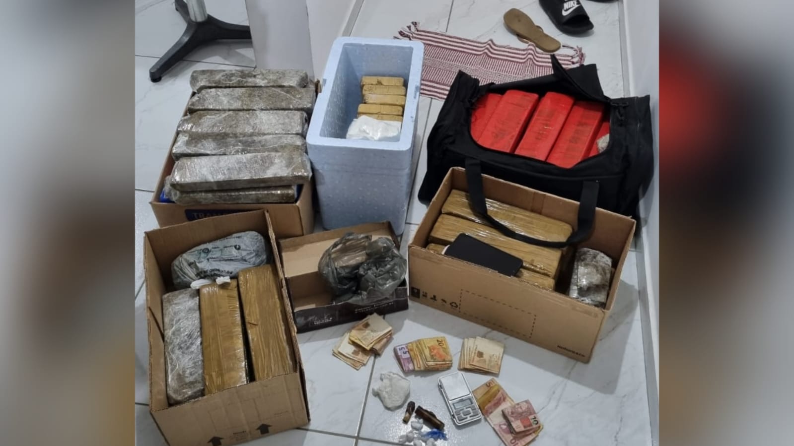 Operação do Gaeco e Polícia Civil contra o tráfico de drogas cumpre 38 mandados de prisão na Paraíba e no Rio de Janeiro
