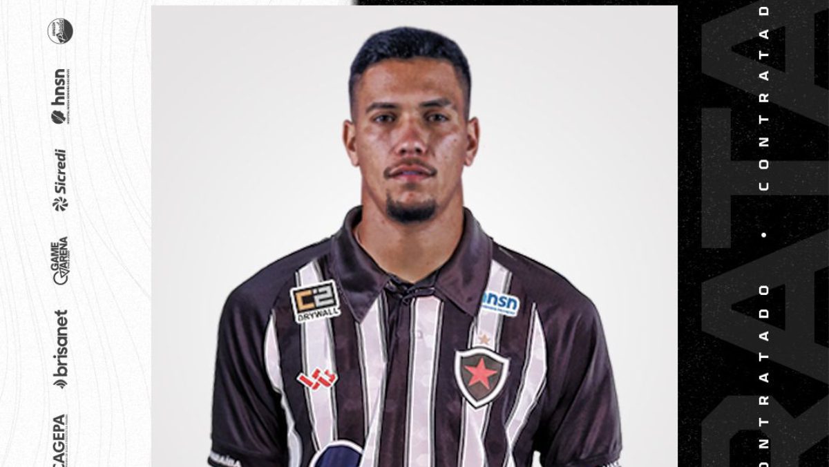 Botafogo-PB fecha contratação do atacante Vinícius Leite