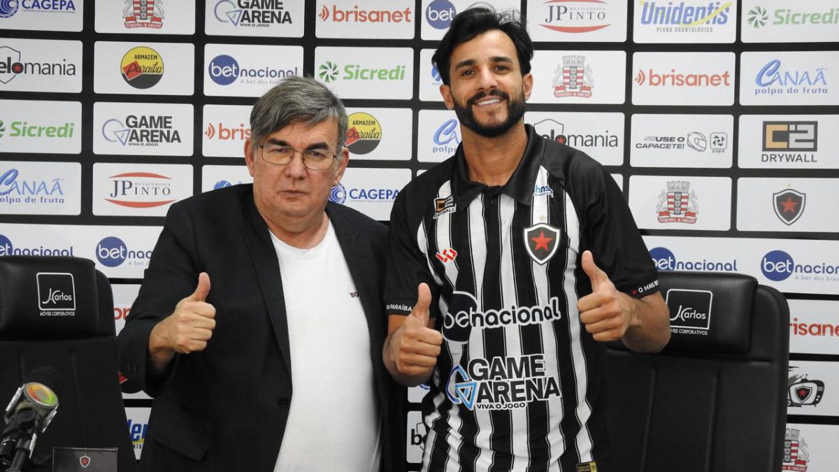 Henrique Dourado, Botafogo-PB - Foto: Allan Hebert/Botafogo-PB
