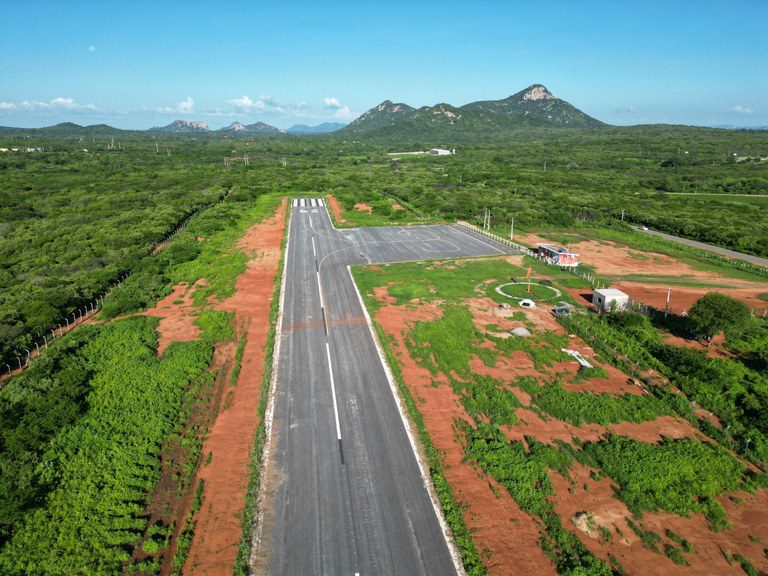 Aeródromo de Catolé do Rocha (Foto: Secom-PB)