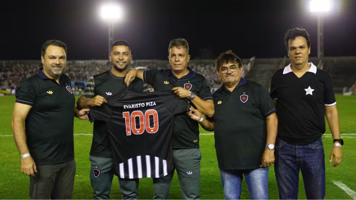 Piza completa 100 jogos no comando do Botafogo-PB