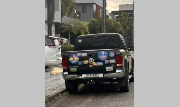 Wallber Virgolino, Carro, Assembleia, ALPB, Adesivado, Adesivos