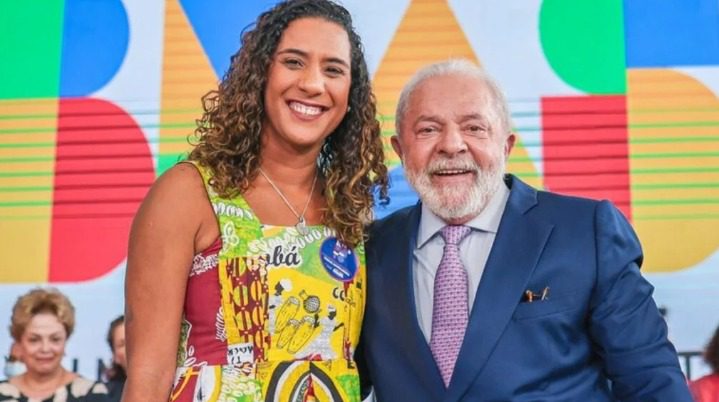 Lula, ministra, Anielle Franco