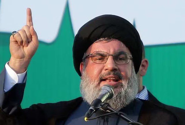 As Forças de Israel informaram neste sábado (28) que o chefe do Hezbollah , Sayyed Hassan Nasrallah, está morto. Foto: Joseph Eid/AFP