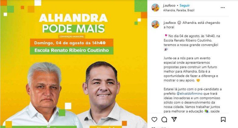 Juíza multa seis pessoas ligadas a coligação Alhandra Merece Mais por campanha eleitoral antecipada