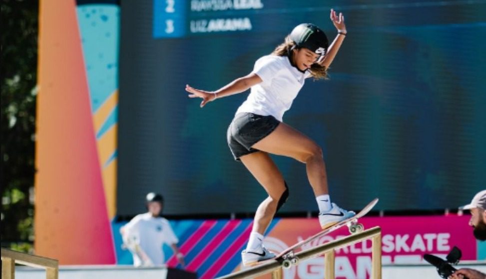 Rayssa Leal conquista título mundial em Roma • Divulgação: World Skate Games Itália 2024