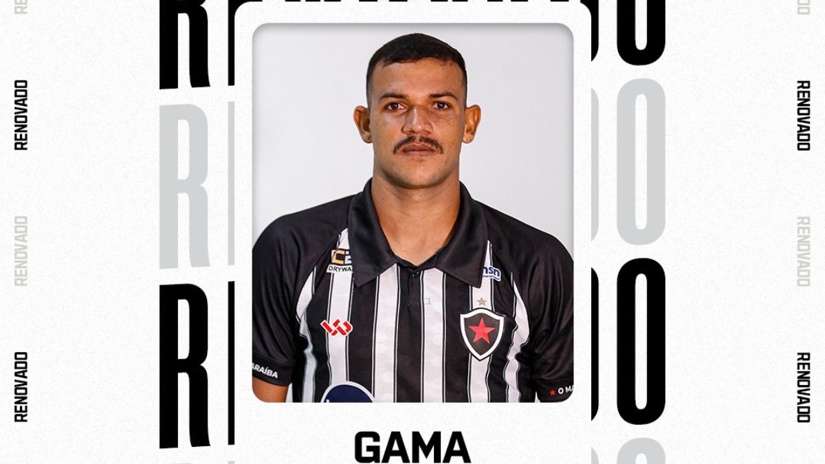 Botafogo-PB renova com Gama