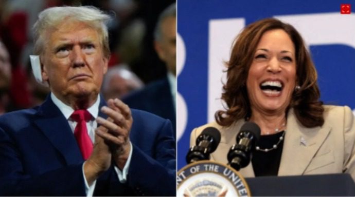 Na reta final da eleição, pesquisas mostram empate técnico entre Kamala e Trump em estados decisivos