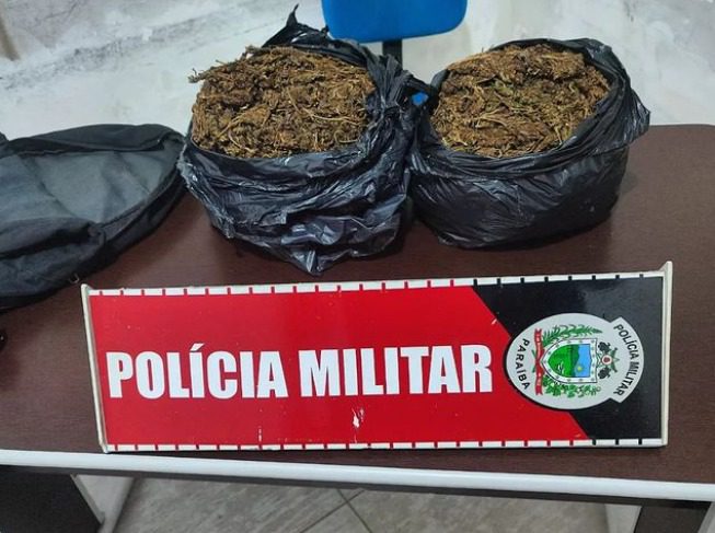 maconha, polícia militar, itaporanga