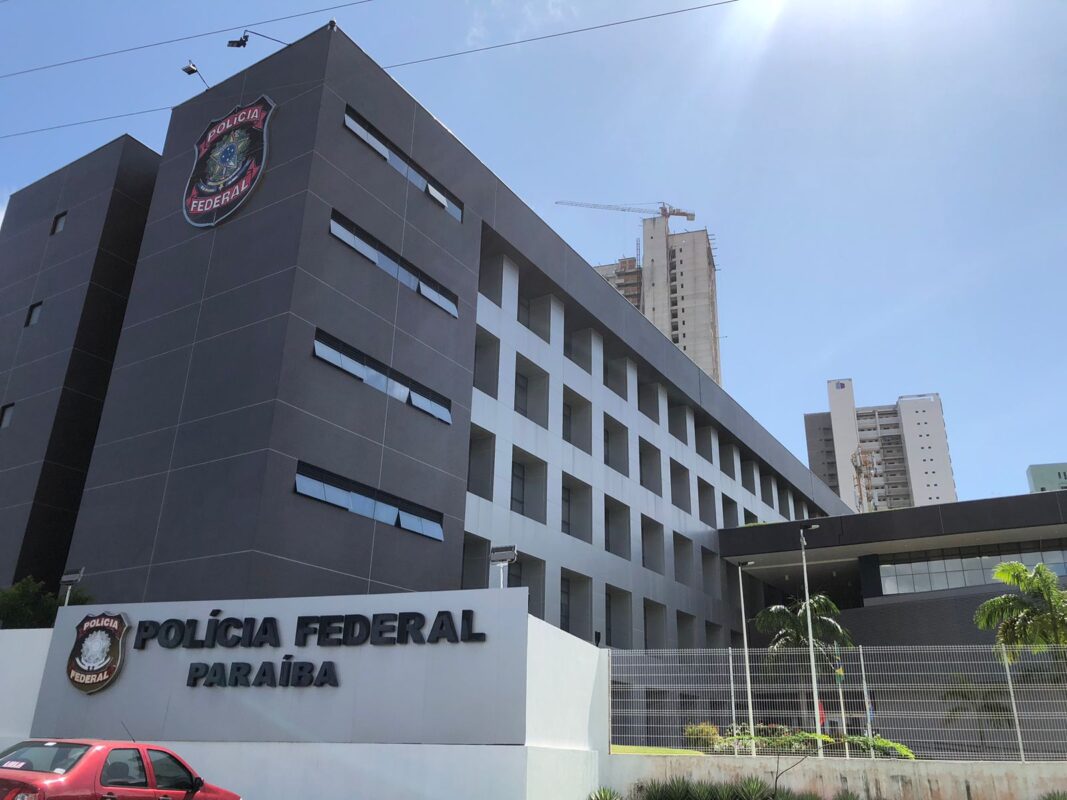 Sede da Polícia Federal em João Pessoa, na Paraíba. (foto: divulgação/Polícia Federal)