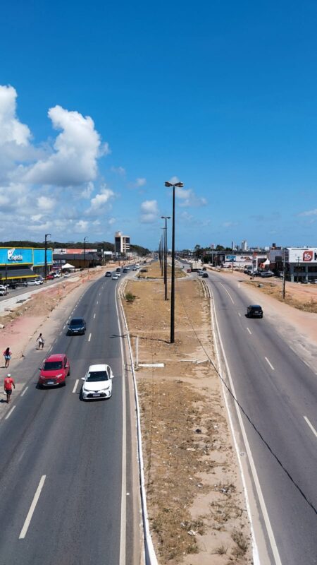 Imagem ilustrativa da BR-230 em Cabedelo. (foto: Walla Santos)