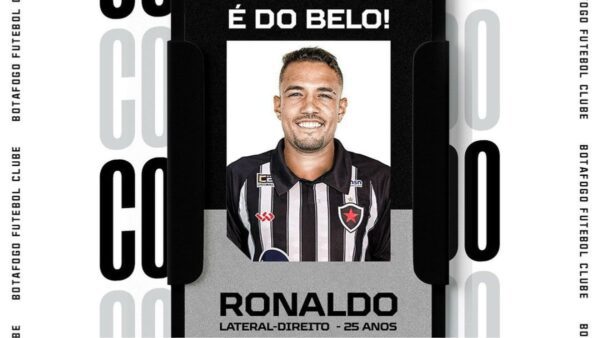 Botafogo-PB anuncia lateral Ronaldo