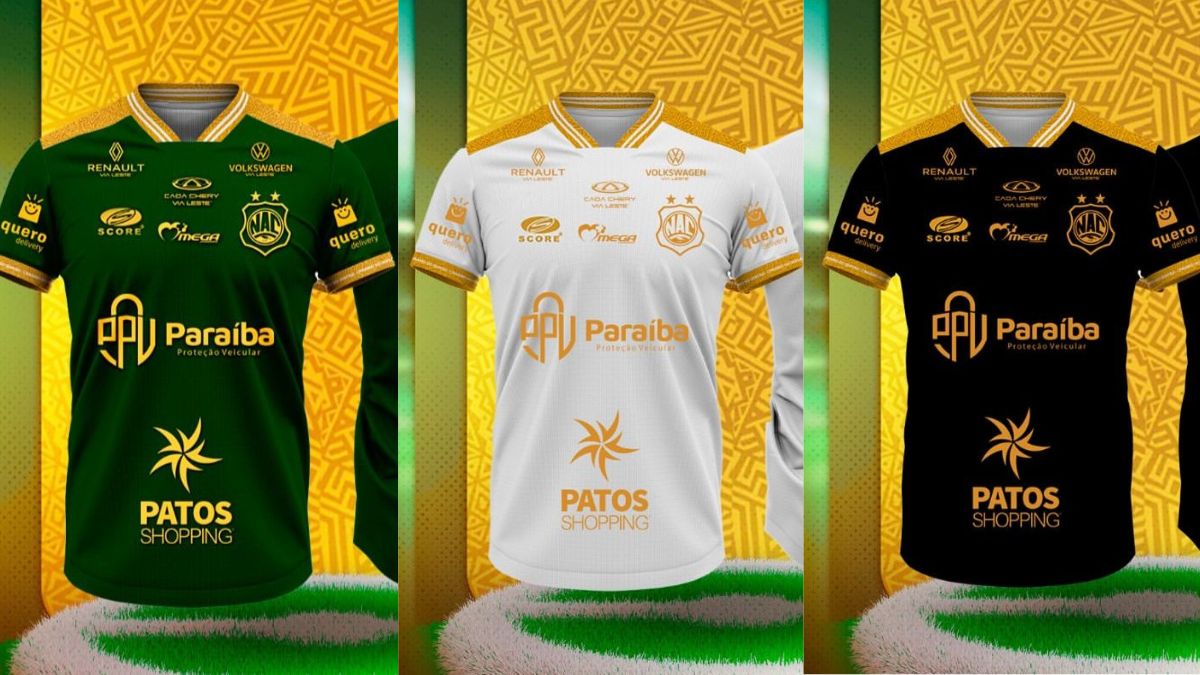 Nova coleção de uniformes do Nacional de Patos