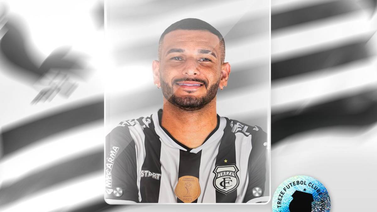 Rafael Ibiapino acerta com o Treze-PB - Foto: Divulgação