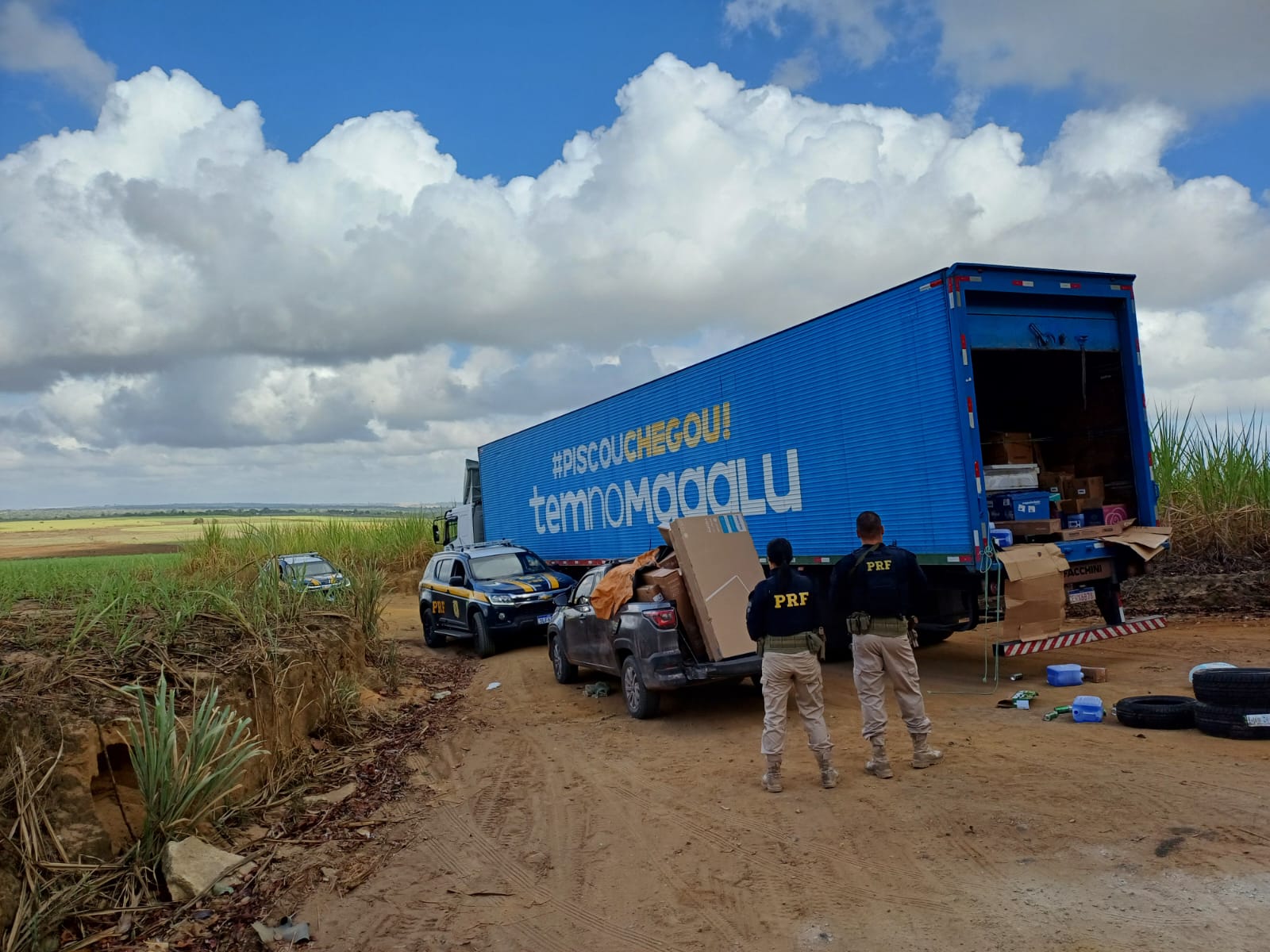 prf, mercadorias, roubo de cargas