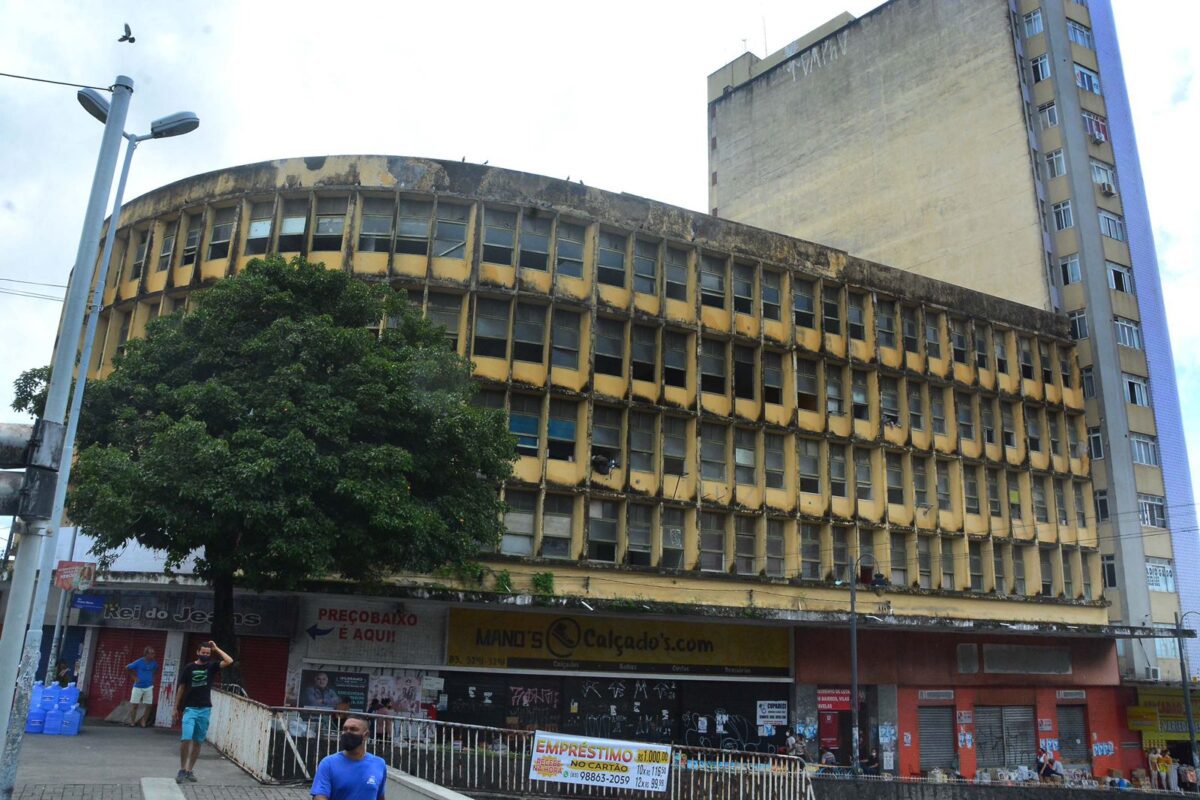 Edifício Nações Unidas, no Centro de João Pessoa. (foto: Walla Santos)