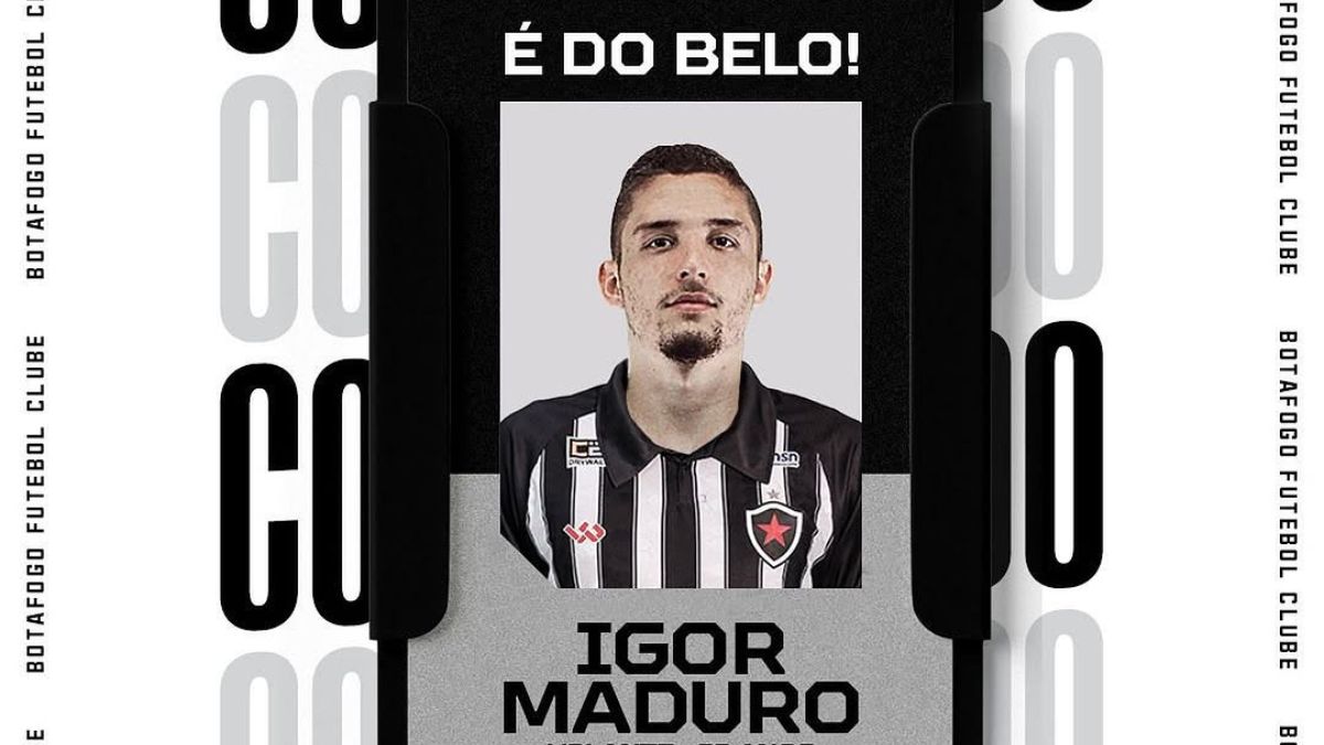 Botafogo-PB contrata volante Igor Maduro