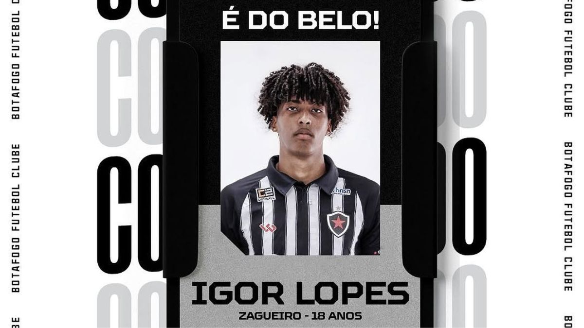 Botafogo-PB contrata zagueiro Igor Lopes