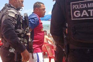 Líder de facção criminosa da Bahia é preso em praia de João Pessoa