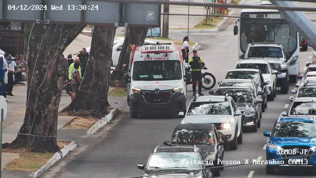 pedestre, atropelamento, avenida epitacio pessoa