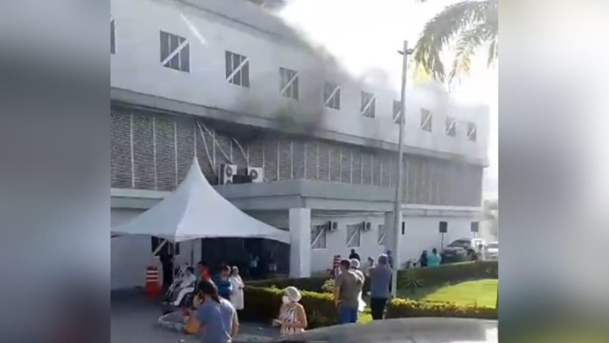 incêndio, hospital de trauma