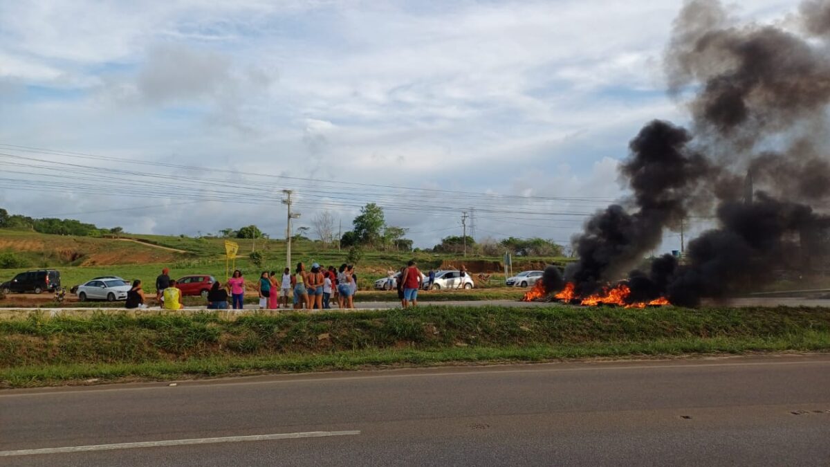 protesto, BR-101, conde, mituaçu