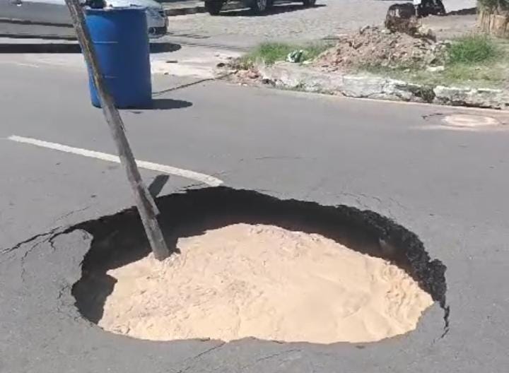 avenida, cratera, joao pessoa