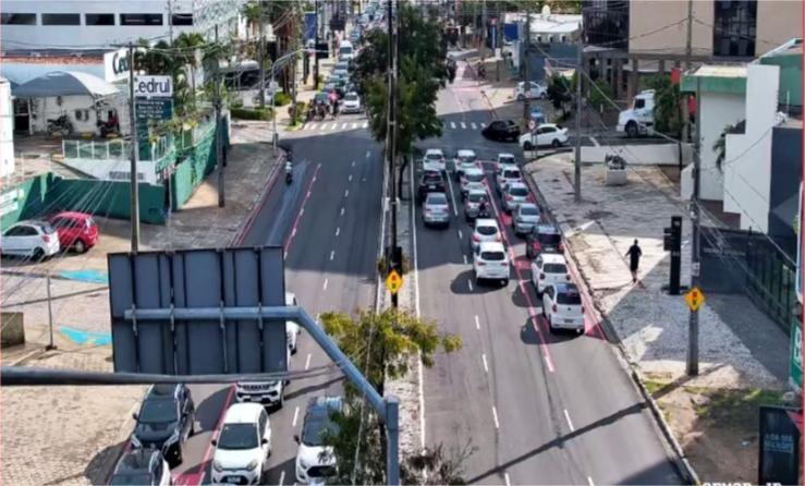 Greve: circulação na faixa exclusiva de ônibus é liberada devido ao aumento do número de carros nas ruas